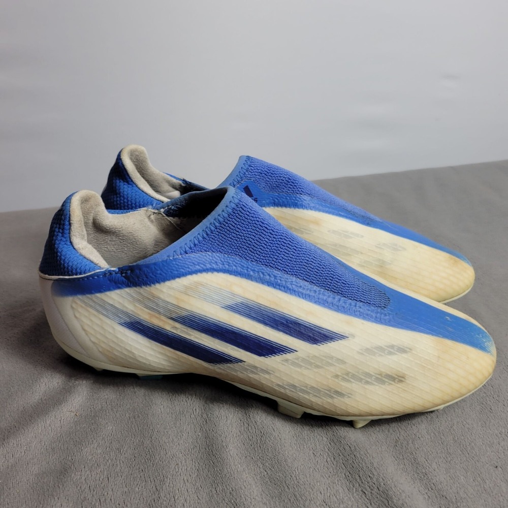 Adidas Unisex Soccer Cleats Blue & White